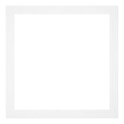 Passepartout Dimensione Cornice 30x30 cm - Formato Immagine 25x25 cm - Bianco