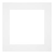 Passepartout Dimensione Cornice 70x70 cm - Formato Immagine 55x55 cm - Bianco
