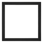 Passepartout Dimensione Cornice 55x55 cm - Formato Immagine 50x50 cm - Nero