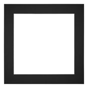 Passepartout Dimensione Cornice 70x70 cm - Formato Immagine 60x60 cm - Nero