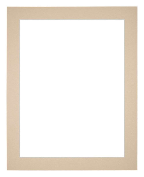 Passepartout Dimensione Cornice 28x35 cm - Formato Immagine 20x25 cm - Beige