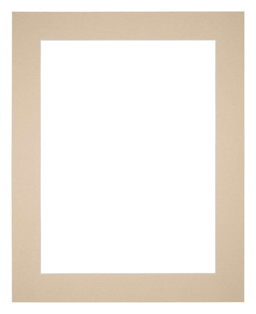 Passepartout Dimensione Cornice 48x64 cm - Formato Immagine 40x50 cm - Beige