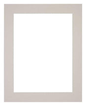 Passepartout Dimensione Cornice 40x50 cm - Formato Immagine 30x40 cm - Granito Grigio