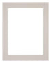 Passepartout Dimensione Cornice 40x50 cm - Formato Immagine 30x40 cm - Granito Grigio