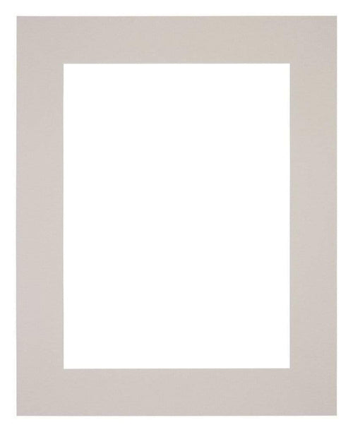 Passepartout Dimensione Cornice 25x30 cm - Formato Immagine 13x18 cm - Granito Grigio