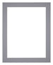 Passepartout Dimensione Cornice 24x32 cm - Formato Immagine 18x24 cm - Grigio