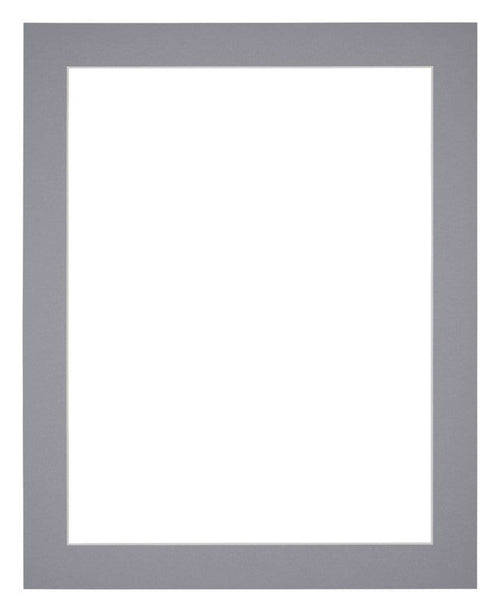 Passepartout Dimensione Cornice 28x35 cm - Formato Immagine 20x25 cm - Grigio