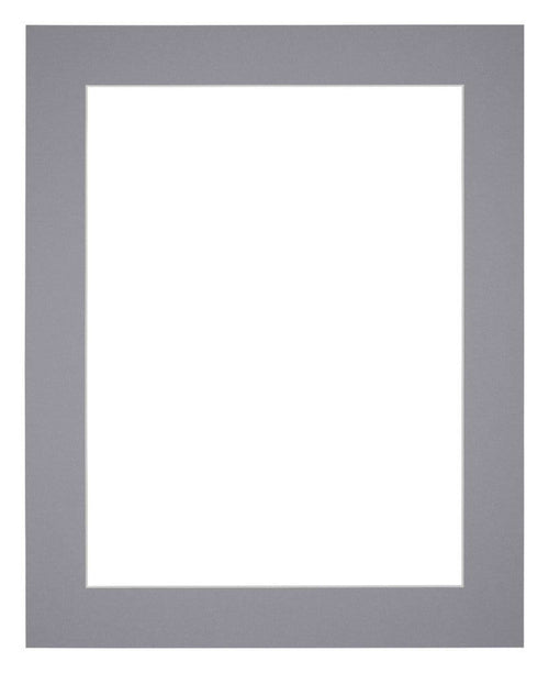 Passepartout Dimensione Cornice 40x55 cm - Formato Immagine 30x45 cm - Grigio