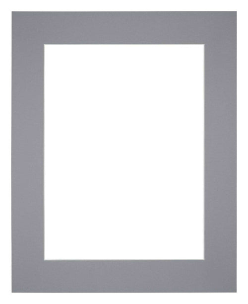 Passepartout Dimensione Cornice 56x71 cm - Formato Immagine 45x60 cm - Grigio