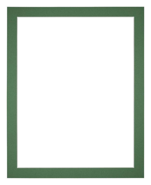 Passepartout Dimensione Cornice 25x30 cm - Formato Immagine 18x24 cm - Foresta Verde