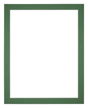 Passepartout Dimensione Cornice 24x30 cm - Formato Immagine 18x24 cm - Foresta Verde