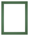 Passepartout Dimensione Cornice 24x32 cm - Formato Immagine 18x24 cm - Foresta Verde