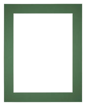 Passepartout Dimensione Cornice 40x55 cm - Formato Immagine 30x45 cm - Foresta Verde