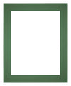 Passepartout Dimensione Cornice 50x75 cm - Formato Immagine 40x55 cm - Foresta Verde