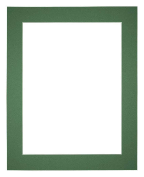 Passepartout Dimensione Cornice 50x75 cm - Formato Immagine 40x60 cm - Foresta Verde