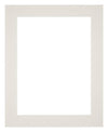 Passepartout Dimensione Cornice 50x75 cm - Formato Immagine 40x55 cm - Grigio Chiaro