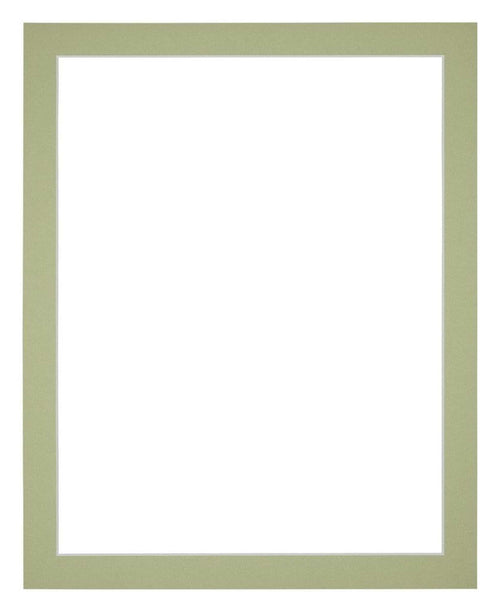 Passepartout Dimensione Cornice 35x45 cm - Formato Immagine 30x40 cm - Menta Verde