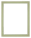 Passepartout Dimensione Cornice 60x70 cm - Formato Immagine 55x65 cm - Menta Verde