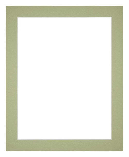 Passepartout Dimensione Cornice 28x35 cm - Formato Immagine 20x25 cm - Menta Verde