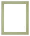 Passepartout Dimensione Cornice 20x25 cm - Formato Immagine 9x13 cm - Menta Verde