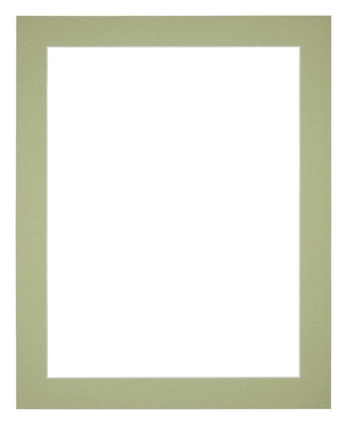 Passepartout Dimensione Cornice 20x25 cm - Formato Immagine 9x13 cm - Menta Verde
