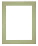 Passepartout Dimensione Cornice 48x67 cm - Formato Immagine 40x60 cm - Menta Verde