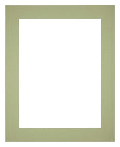 Passepartout Dimensione Cornice 20x25 cm - Formato Immagine 10x15 cm - Menta Verde