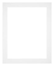 Passepartout Dimensione Cornice 28x35 cm - Formato Immagine 20x25 cm - Bianco