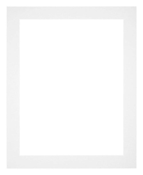 Passepartout Dimensione Cornice 20x25 cm - Formato Immagine 9x13 cm - Bianco