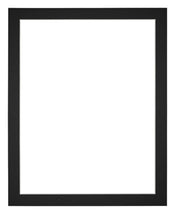 Passepartout Dimensione Cornice 40x50 cm - Formato Immagine 35x45 cm - Nero