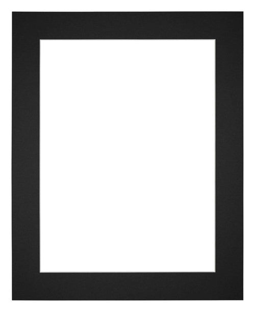 Passepartout Dimensione Cornice 25x30 cm - Formato Immagine 15x20 cm - Nero