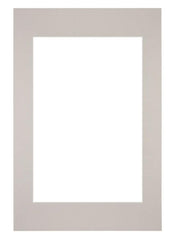 Passepartout Dimensione Cornice 40x60 cm - Formato Immagine 30x45 cm - Granito Grigio