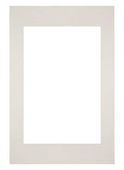 Passepartout Dimensione Cornice 40x60 cm - Formato Immagine 30x45 cm - Grigio Chiaro