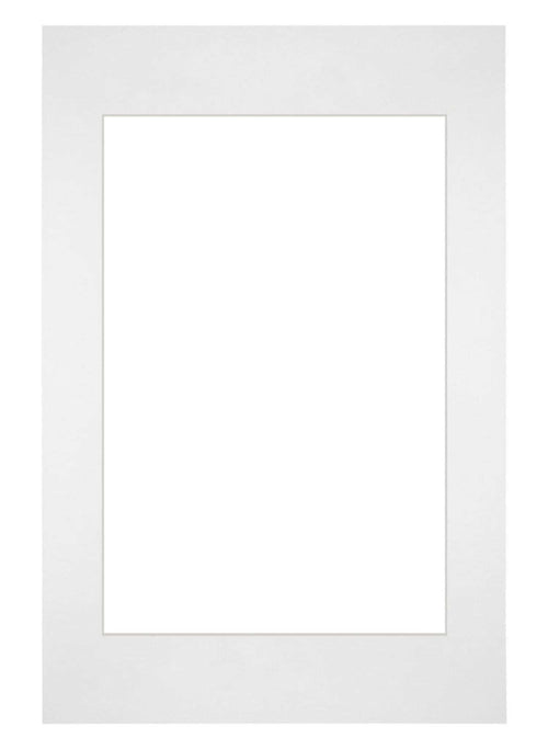 Passepartout Dimensione Cornice 40x60 cm - Formato Immagine 30x45 cm - Bianco