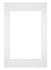 Passepartout Dimensione Cornice 40x60 cm - Formato Immagine 30x45 cm - Bianco