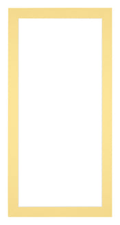 Passepartout Dimensione Cornice 40x80 cm - Formato Immagine 35x75 cm - Giallo