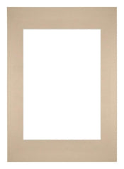 Passepartout Dimensione Cornice 42x59 4 cm - A2 Formato Immagine 29 7x42 cm - Beige