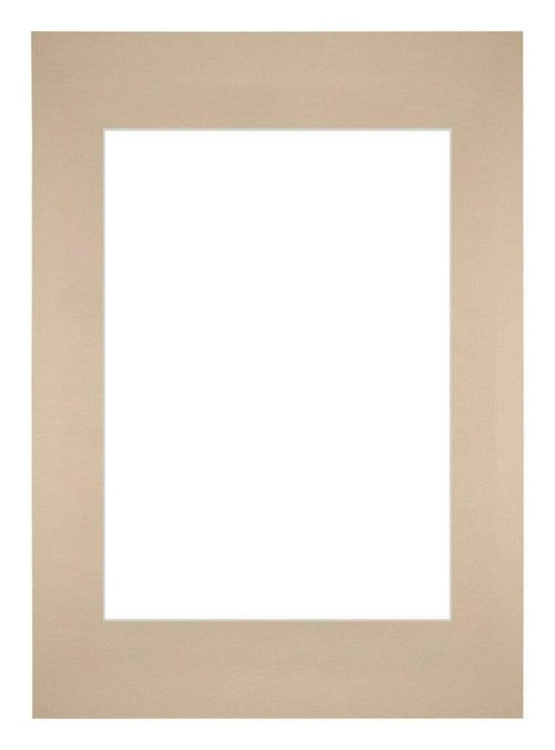 Passepartout Dimensione Cornice 42x59 4 cm - A2 Formato Immagine 29 7x42 cm - Beige