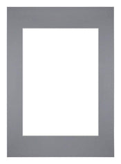 Passepartout Dimensione Cornice 42x59 4 cm - A2 Formato Immagine 29 7x42 cm - Grigio