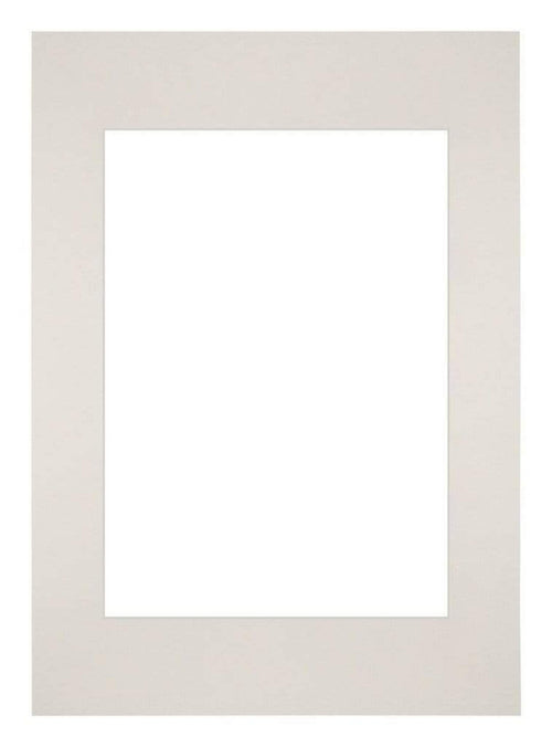 Passepartout Dimensione Cornice 42x59 4 cm - A2 Formato Immagine 29 7x42 cm - Grigio Chiaro