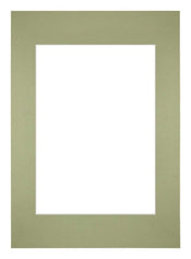 Passepartout Dimensione Cornice 42x59 4 cm - A2 Formato Immagine 29 7x42 cm - Menta Verde