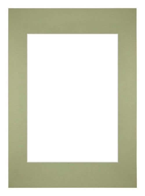 Passepartout Dimensione Cornice 42x59 4 cm - A2 Formato Immagine 29 7x42 cm - Menta Verde