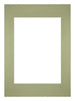 Passepartout Dimensione Cornice 42x59 4 cm - A2 Formato Immagine 29 7x42 cm - Menta Verde