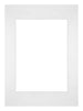 Passepartout Dimensione Cornice 42x59 4 cm - A2 Formato Immagine 29 7x42 cm - Bianco