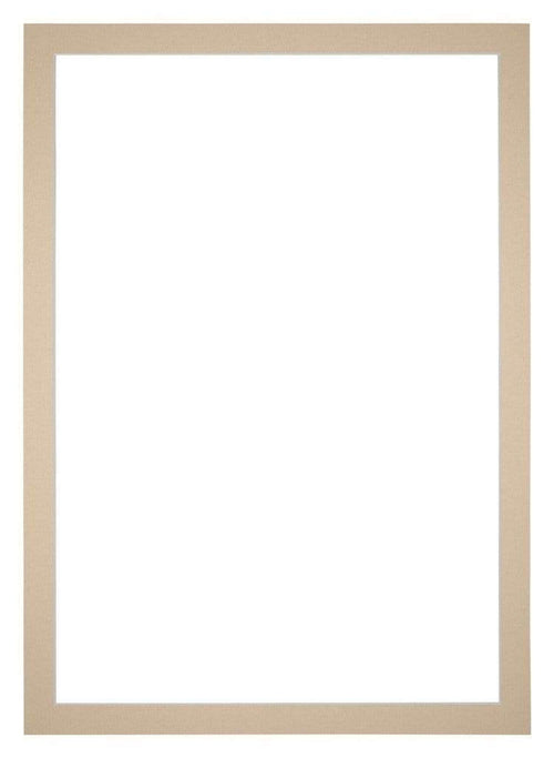 Passepartout Dimensione Cornice 70x100 cm - Formato Immagine 65x95 cm - Beige