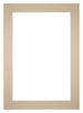 Passepartout Dimensione Cornice 36x49 cm - Formato Immagine 20x30 cm - Beige