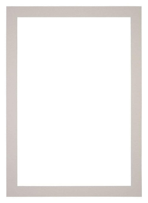 Passepartout Dimensione Cornice 25x35 cm - Formato Immagine 18x24 cm - Granito Grigio