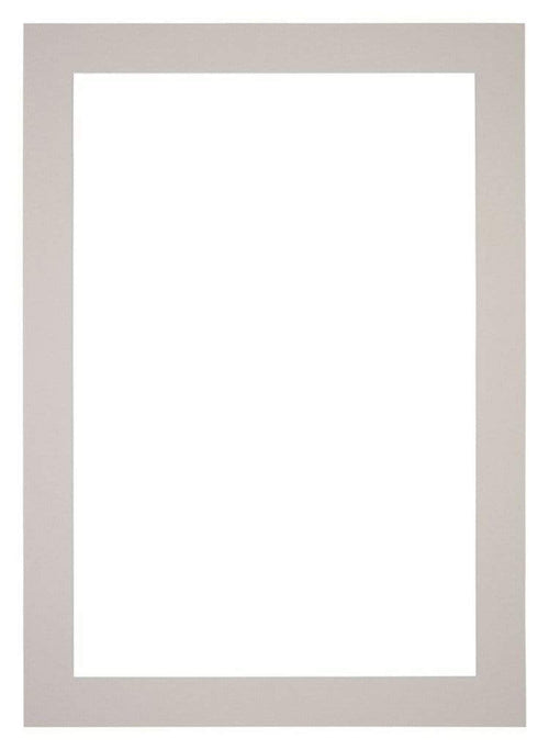 Passepartout Dimensione Cornice 50x70 cm - Formato Immagine 40x60 cm - Granito Grigio