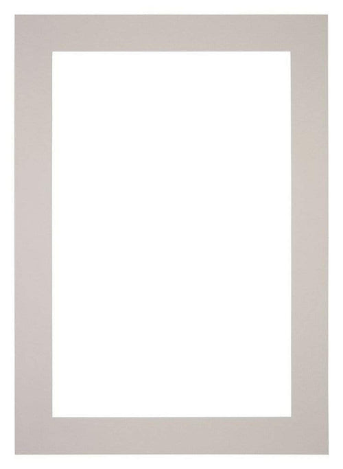 Passepartout Dimensione Cornice 25x35 cm - Formato Immagine 15x20 cm - Granito Grigio