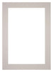 Passepartout Dimensione Cornice 25x35 cm - Formato Immagine 15x20 cm - Granito Grigio